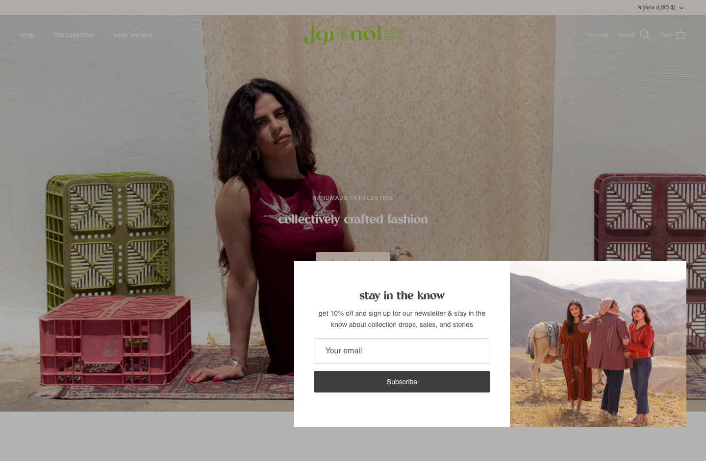 NOL Collective independent fashion e-commerce on Shopify
